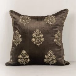 ELM AND OAK Amaltas Embroidered Cushion Textiles
