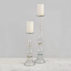 ELM & OAK Angelina Candle Holders (Set Of 2) Accessories