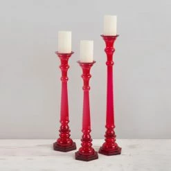 ELM & OAK Bella Candle Holders (Set Of 3)