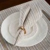 ELM & OAK Brooks Striped Napkins (Set Of 4)