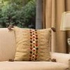 ELM AND OAK Textiles Casablanca Multi Embroidered Cushion