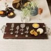 ELM AND OAK Flatware Grape Wine Cheese Set (Set Of 4)