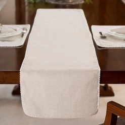 ELM & OAK Textiles Chloe Taupe Runner