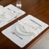 ELM & OAK Chloe White Placemats (Set Of 4) Textiles