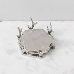 ELM AND OAK Reindeer Coasters