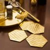 ELM & OAK Pina Colada Coasters (Set Of 4)
