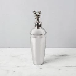 ELM AND OAK Reindeer Cocktail Shaker Barware