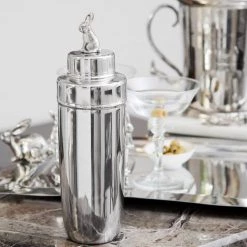ELM AND OAK Rabbit Cocktail Shaker Barware