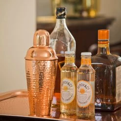 ELM AND OAK Barware Rose Gold Cocktail Shaker