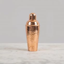 ELM AND OAK Barware Rose Gold Cocktail Shaker