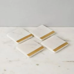 ELM & OAK Davis Coasters (Set Of 4)