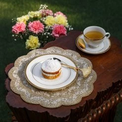 ELM AND OAK Dazzle Beaded Placemat Textiles