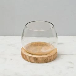 ELM & OAK Elsa Candle Holder (Natural) Candle Holders