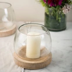 ELM & OAK Sales Shop 33 ELM & OAK Elsa Candle Holder (Natural) Candle Holders