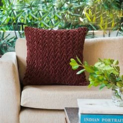 ELM AND OAK Emiliano Rosewood Cushion