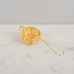 ELM & OAK English Basket Tea Infuser And Strainer
