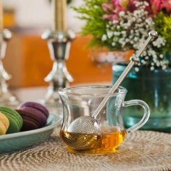 ELM & OAK Accessories English Flatball Tea Infuser Large (Nickel)