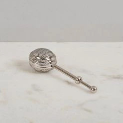 ELM & OAK Accessories English Flatball Tea Infuser Small (Nickel)