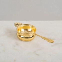 ELM & OAK English Over-Cup Tea Strainer Set