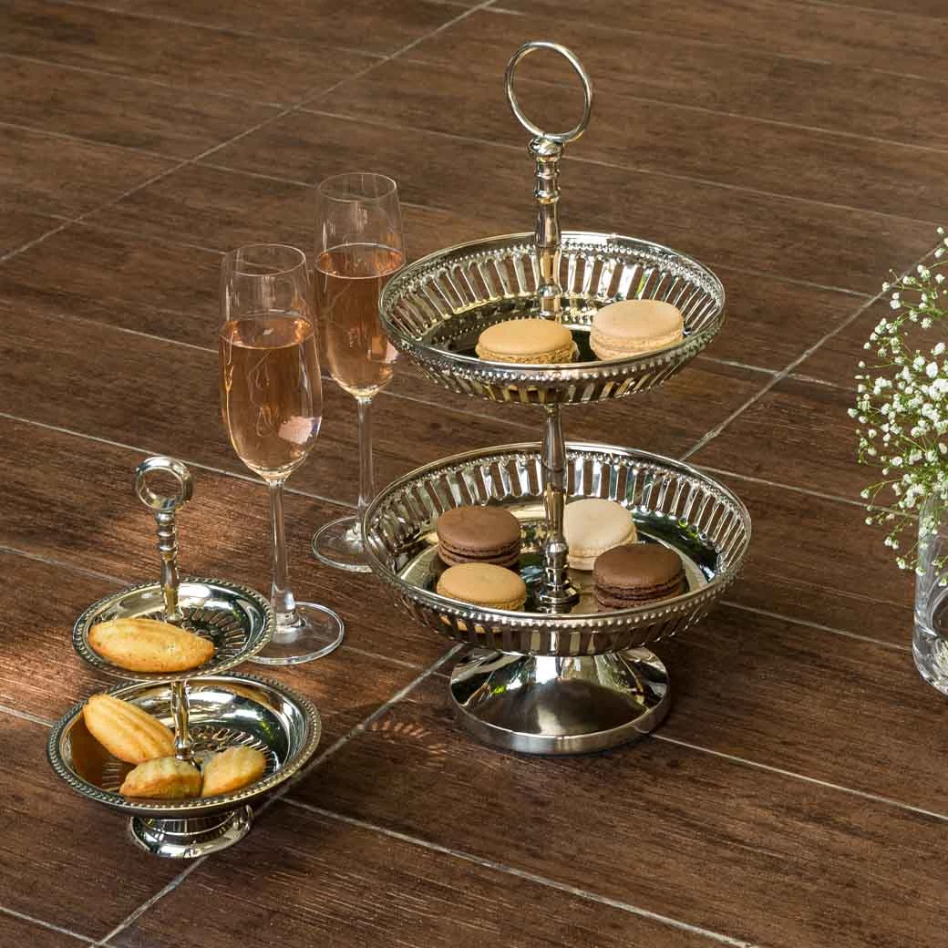 ELM AND OAK Victorian High Tea Cake Stand (Large) Table Top 1 ELM AND OAK Victorian High Tea Cake Stand (Large) Table Top