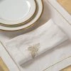 ELM & OAK Honeybee Dinner Napkins (Set Of 4) Textiles