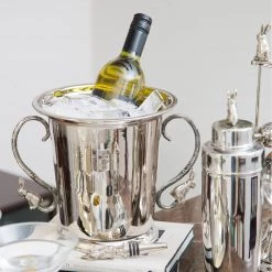 ELM AND OAK Rabbit Ice Bucket Barware