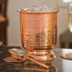 ELM AND OAK Rose Gold Ice Scoop