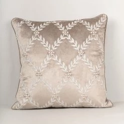 ELM AND OAK Inaya Embroidered Cushion
