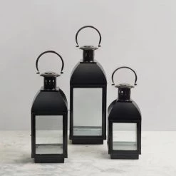 ELM & OAK Langham Lanterns (Set Of 3)