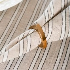 ELM & OAK Table Top Marcia Napkin Rings