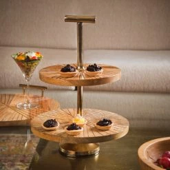 ELM & OAK Table Top Milano Cake Stand