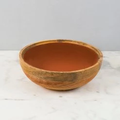 ELM AND OAK Table Top Palmer Salad Bowl
