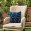 ELM AND OAK Textiles Patriot Blue Embroidered Cushion
