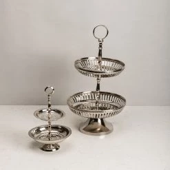 ELM AND OAK Victorian High Tea Cake Stand (Large) Table Top