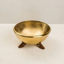 ELM AND OAK Marigold Salad Bowl