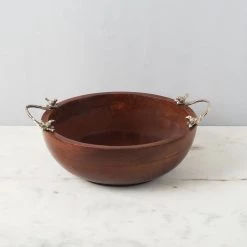 ELM AND OAK Hummingbird Salad Bowl Table Top