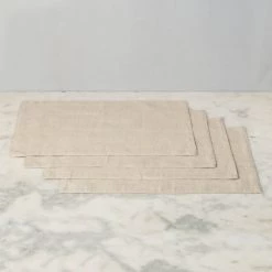 ELM & OAK Salento Plain Placemats (Set Of 4)