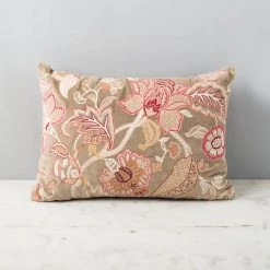 ELM AND OAK Sarah Embroidered Cushion