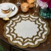ELM AND OAK Crescent Beaded Placemat Textiles