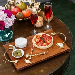 ELM AND OAK Ginko Leaf Cheese Platter