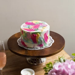 ELM & OAK Embossed Honeybee Cake Stand Table Top