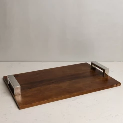 ELM & OAK Ladelle Cheese Platter Table Top
