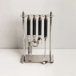 ELM & OAK Mayfair Barware Stand With Accessories