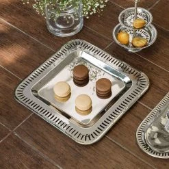 ELM AND OAK Victorian Square Platter