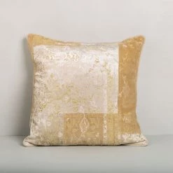 ELM AND OAK Sunset Gold Foil Printed Cushion Textiles