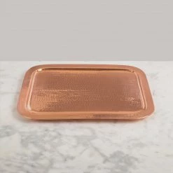 ELM & OAK Barware Rose Gold Tray