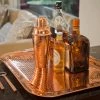 ELM & OAK Barware Rose Gold Tray