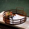 ELM & OAK Tuscan Round Tray (Large) Table Top